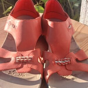 Women's Orange Sandals Merrell, 9